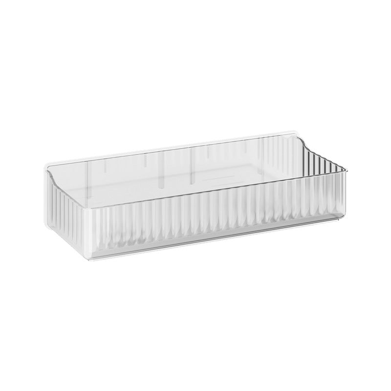 Acrylic wall shelf for bathroom, no drilling