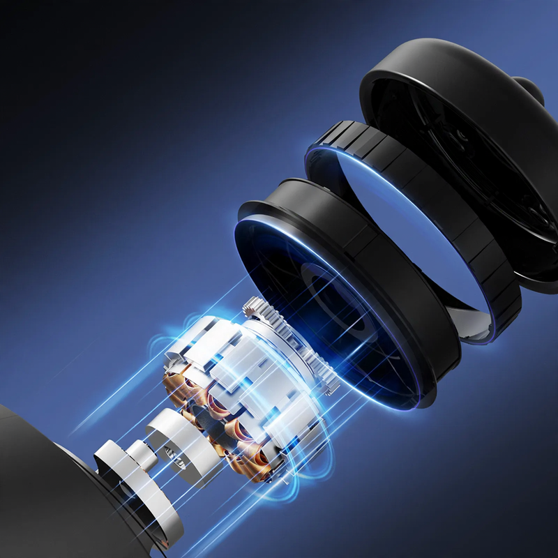 Hand Vibration Massager with Heat Function and Multiple Modes