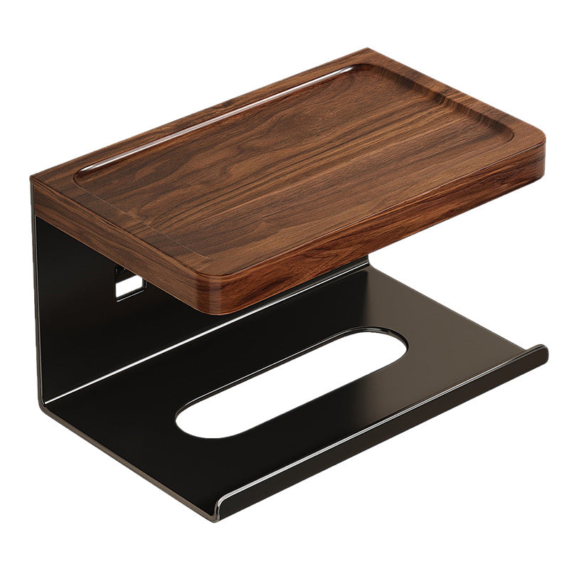 Wall-mounted paper towel holder, stainless steel