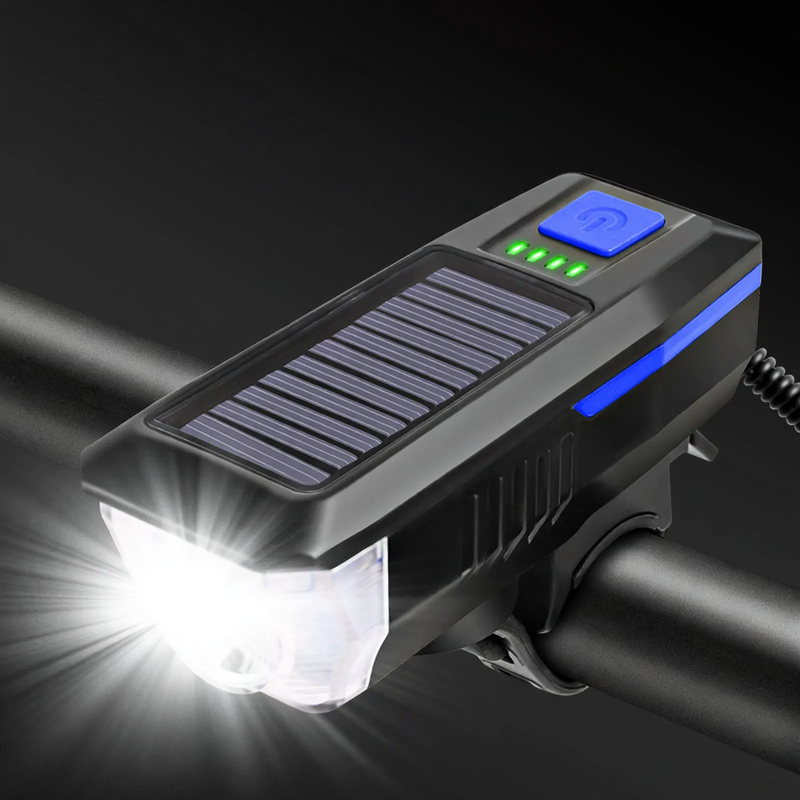 Bicycle light, rechargeable, waterproof