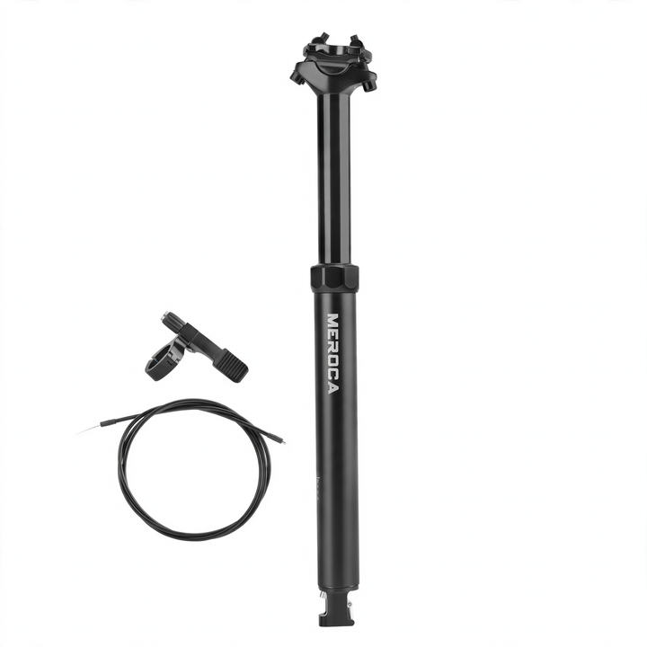 Aluminum seat post, 125 mm adjustable stroke, various diameters