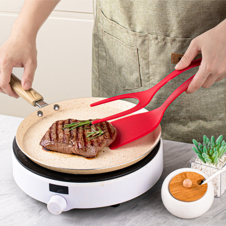 Nylon spatula 2 in 1