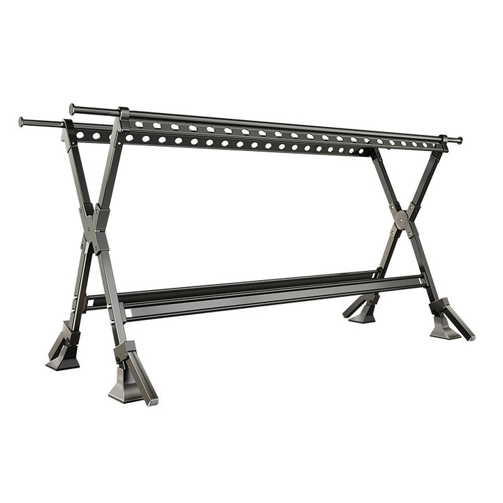 Foldable drying rack made of aluminum, 1.36–2.5 m