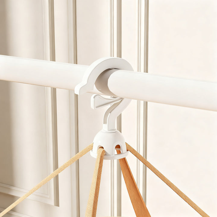 Foldable laundry drying nets, multilayer