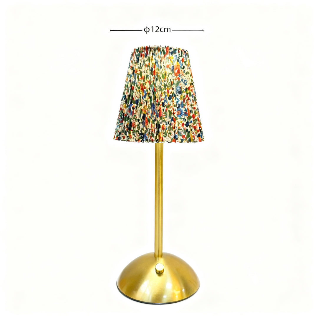 Fabric table lamp with touch switch, 12 model