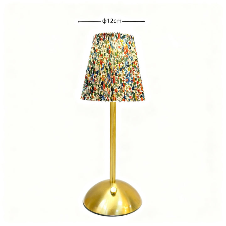 Fabric table lamp with touch switch, 12 model