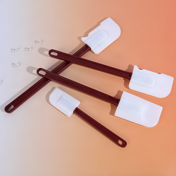 Silicone spatula for baking and decorating