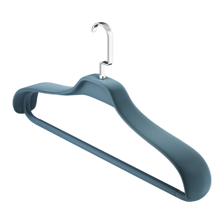 Plastic clothes hanger, non-slip, set of 5–30