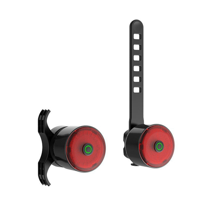 Intelligent bicycle brake light with sensor