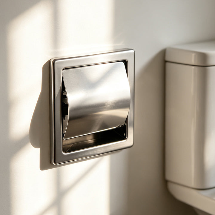 Stainless Steel Toilet Paper Holder for Wall