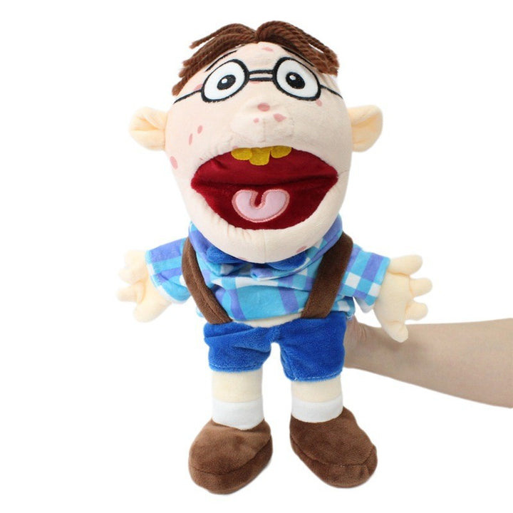 Hand puppet shark with movable arms