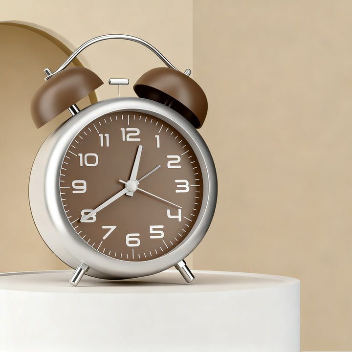 Alarm clock with hands and night light