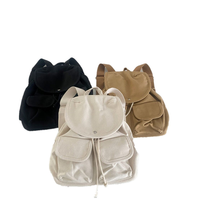 Backpack linen, abrasion-resistant, drawstring