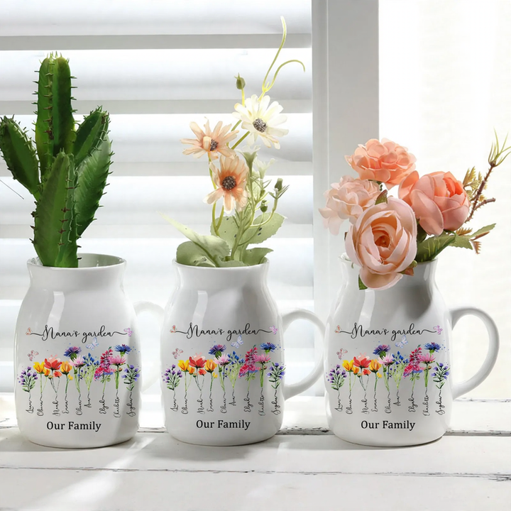 Ceramic drinking mug, porcelain