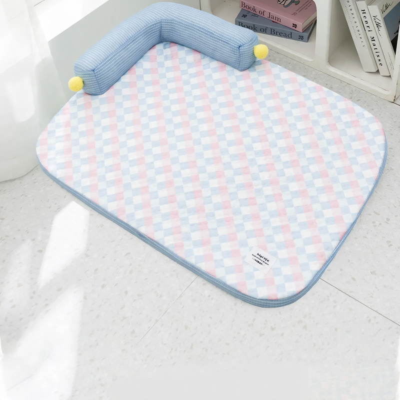 Cool bed for cats and dogs, L-shape
