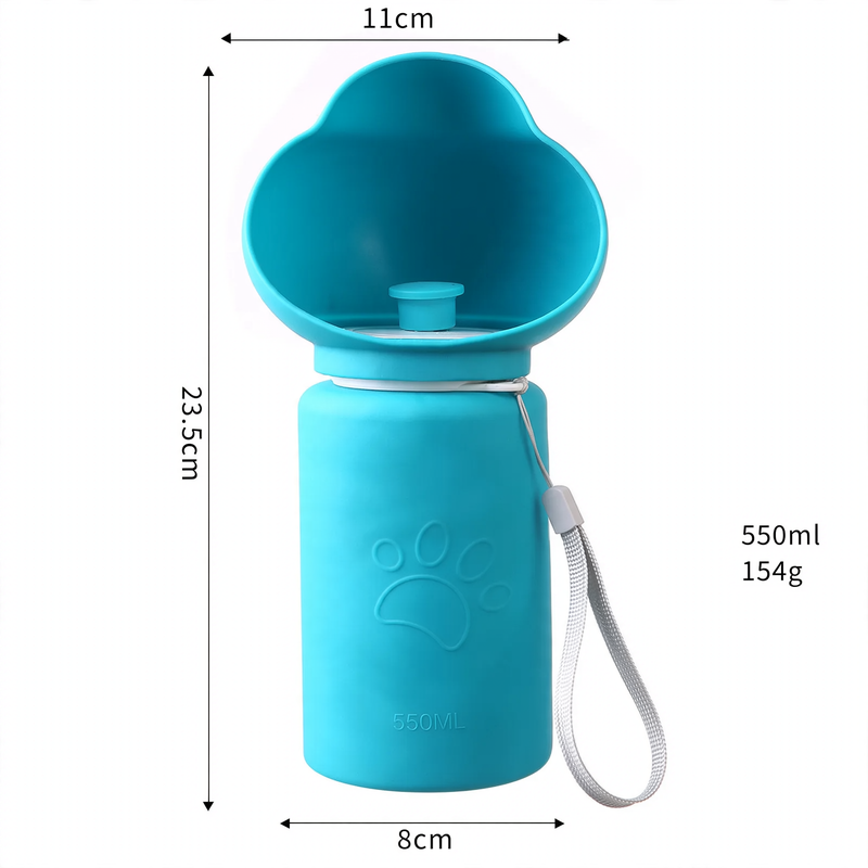 Foldable Silicone Water Bowl for Pets