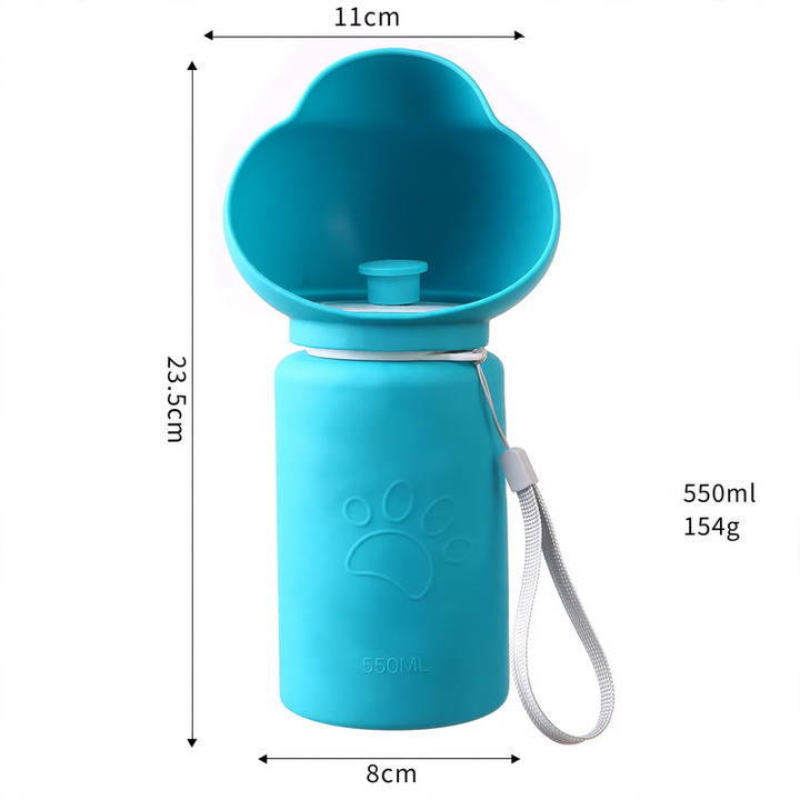 Foldable Silicone Water Bowl for Pets