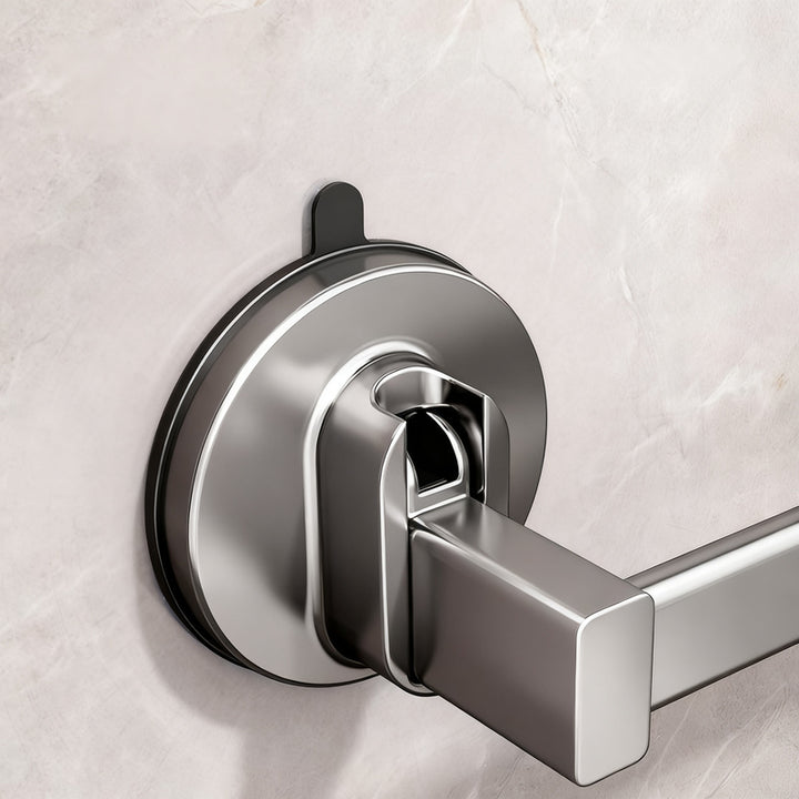 Wall-mounted slipper rack made of space aluminum