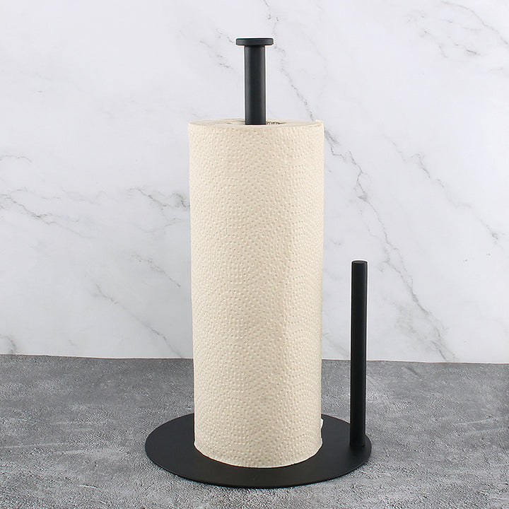 Metal kitchen roll holder, round