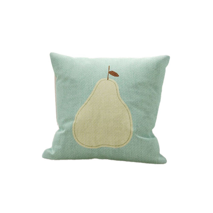 Decorative cushions with filling, plush, square