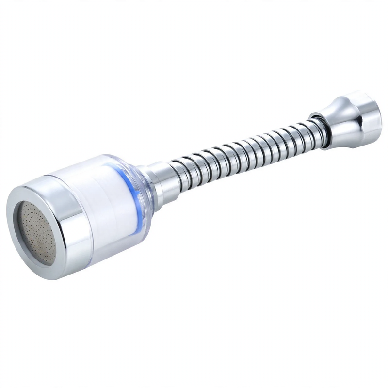 Retractable faucet attachment, 360° rotatable