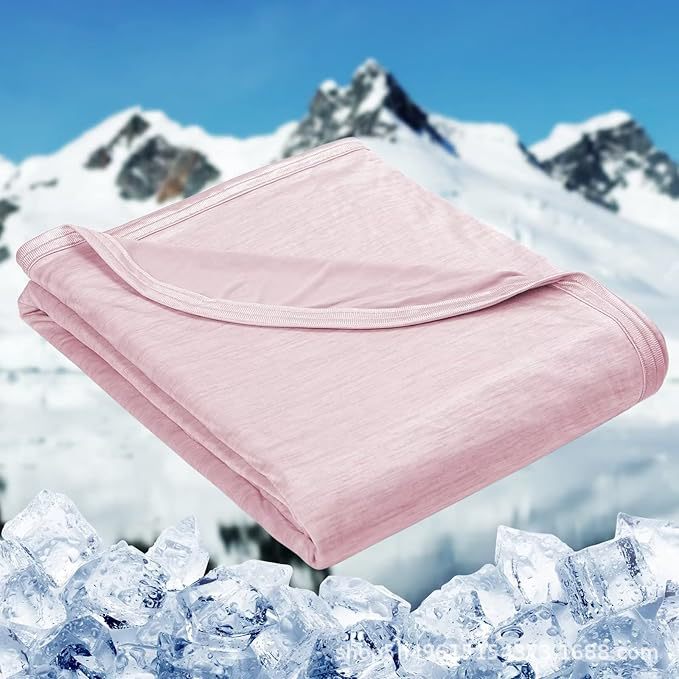 Cooling blanket made of cotton, 1000–1500 g