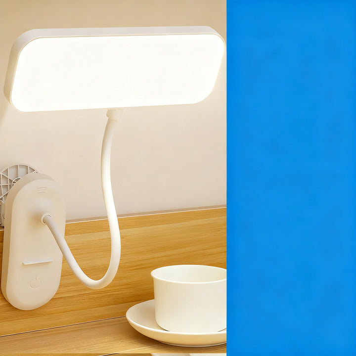 LED clamp light for desk and bed