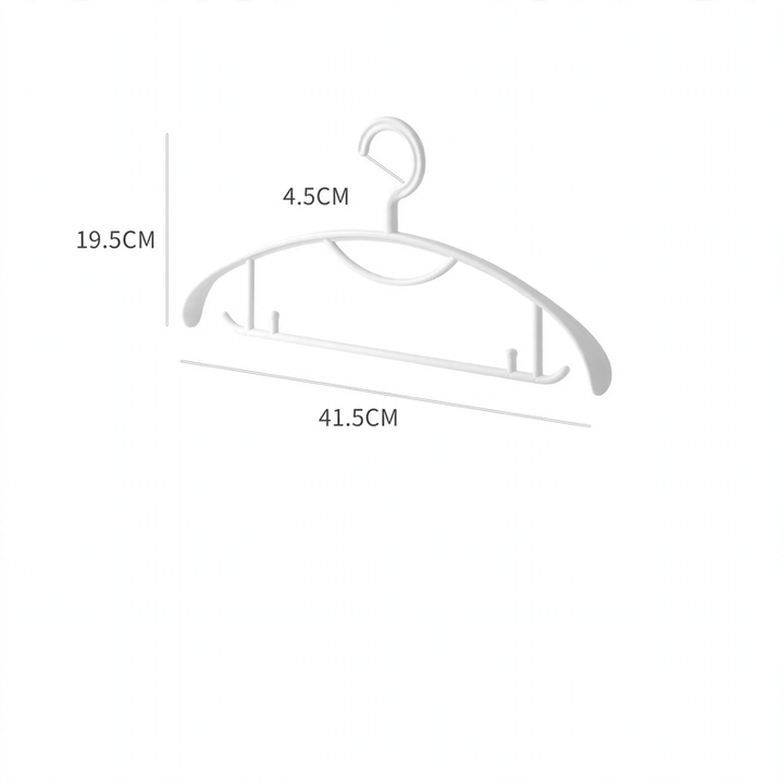 Plastic Clothes Hanger FAY, non-slip