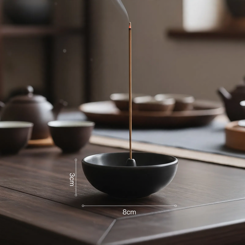 Incense Stick Holder Blossom, Ceramic, Nordic
