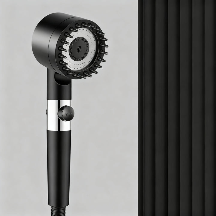Shower head with filter and massage function