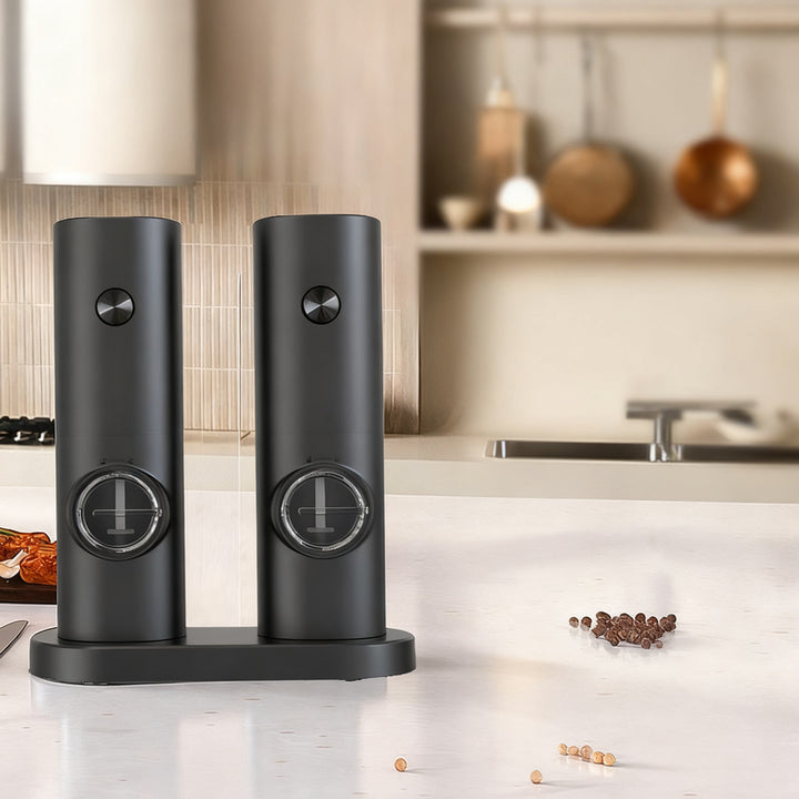 Electric pepper mill, 70 ml, stainless steel