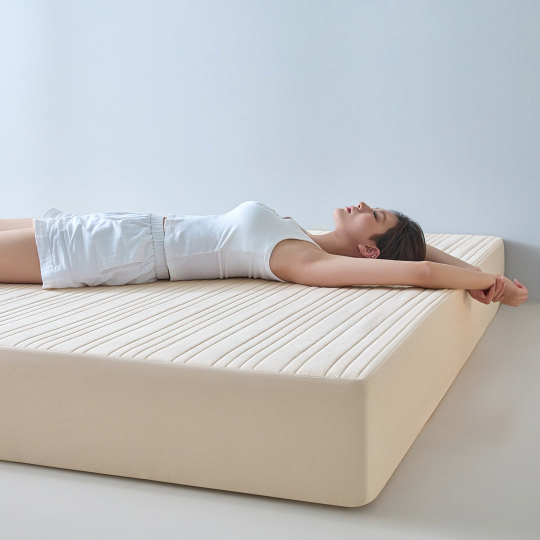 Waterproof mattress cover with padding, antibacterial