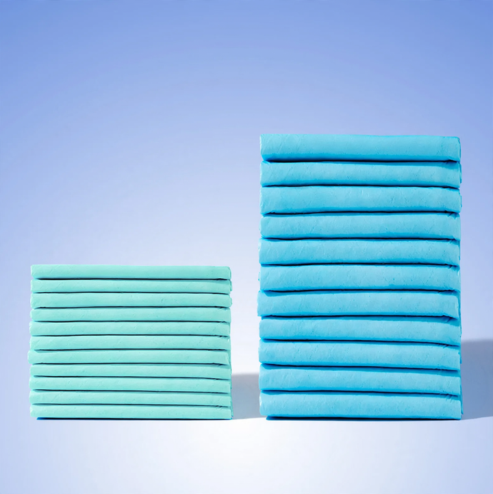 Disposable training pads for pets, absorbent