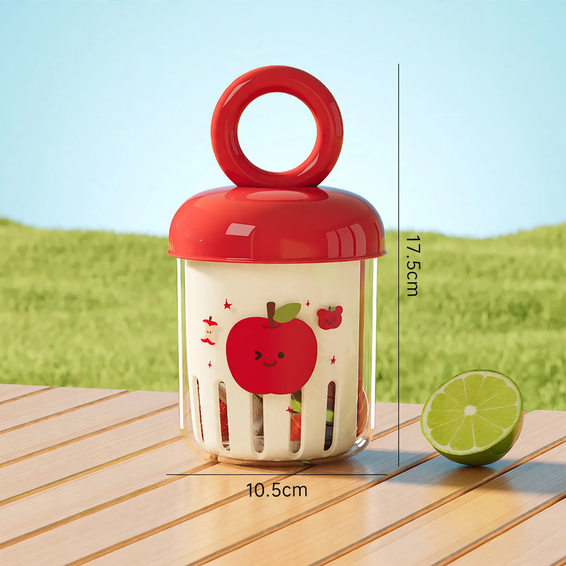 Pumpkin drink bottle with carrying handle, 4 L