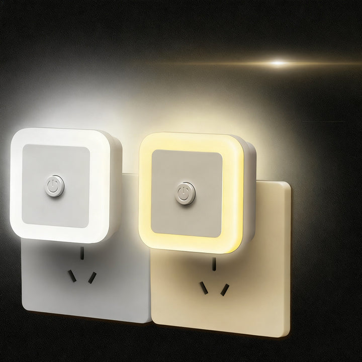 Plug-in nightlight for bedroom