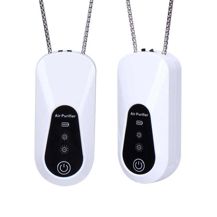 Portable air purifier to hang