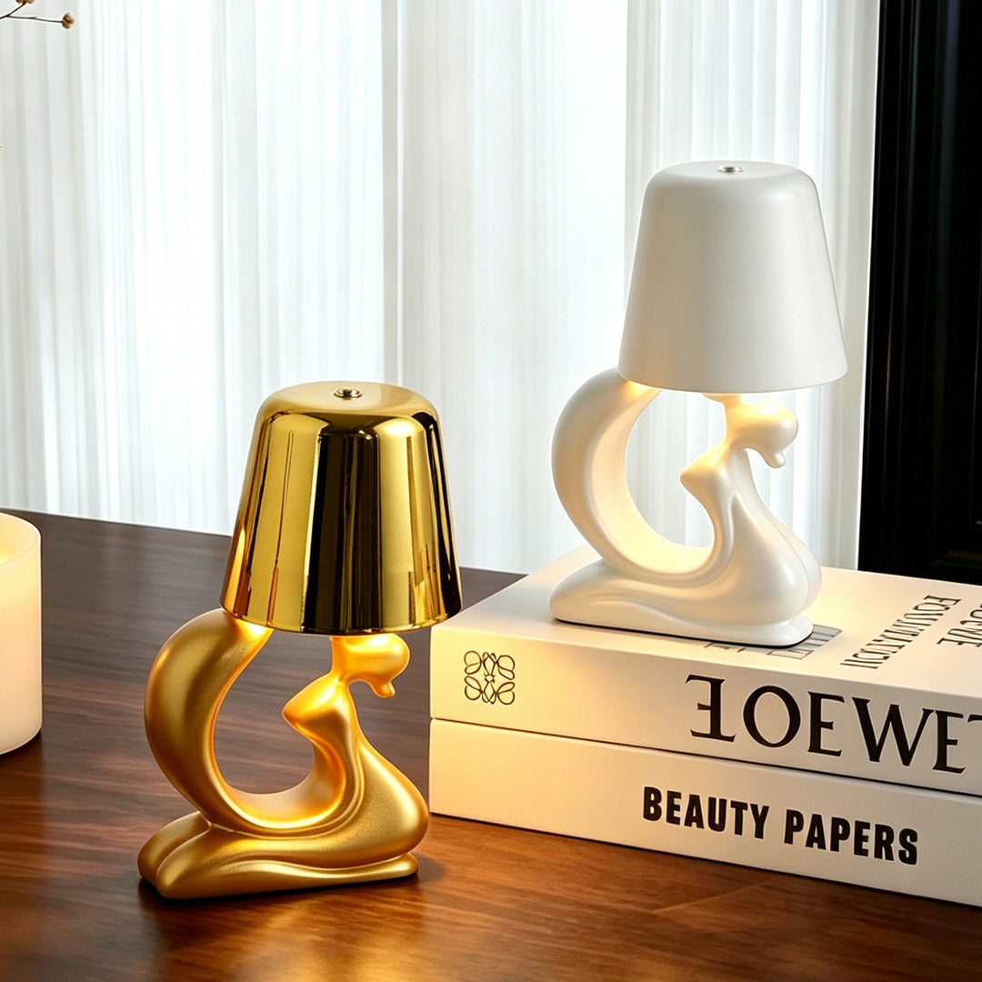 Human Curves Wine Glass Table Lamp