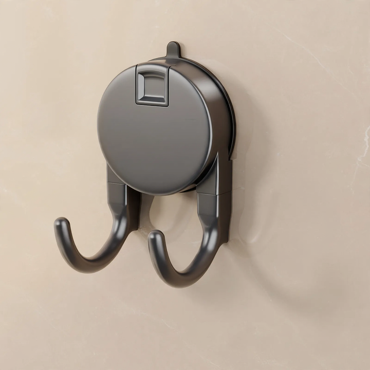 Suction cup hooks, set of 4, plastic