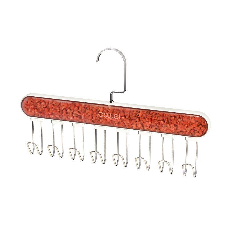 Stainless steel hanger with aroma diffuser