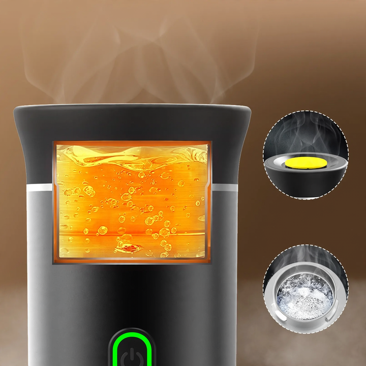 Portable espresso machine, semi-automatic