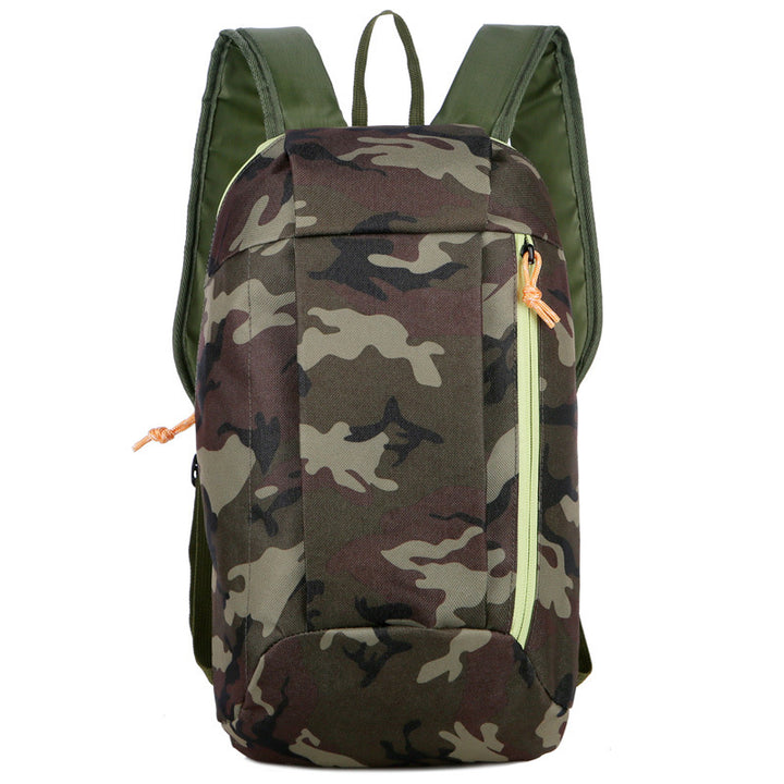 Breathable backpack, 8-inch compartment, solid color