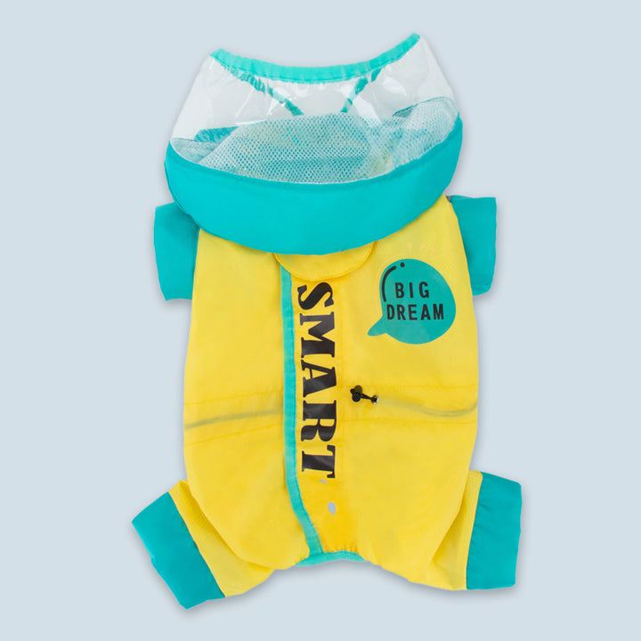 Waterproof raincoat for small and medium dogs