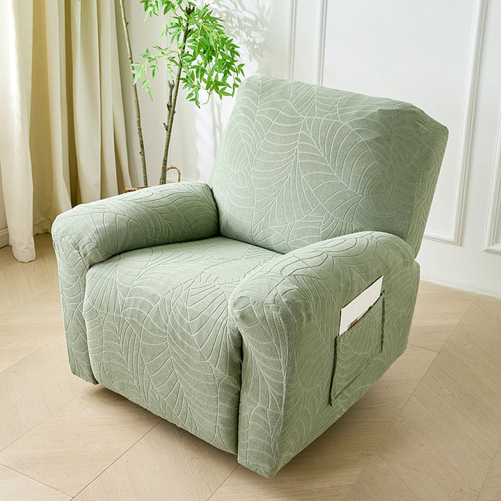 Sofa cover, elastic, geometric pattern