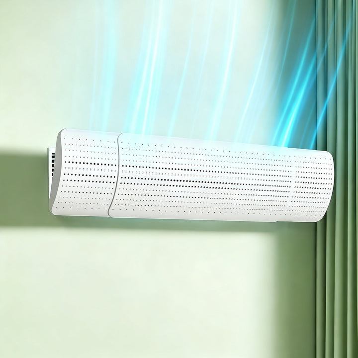 Air conditioning wind deflector for ceiling cassette