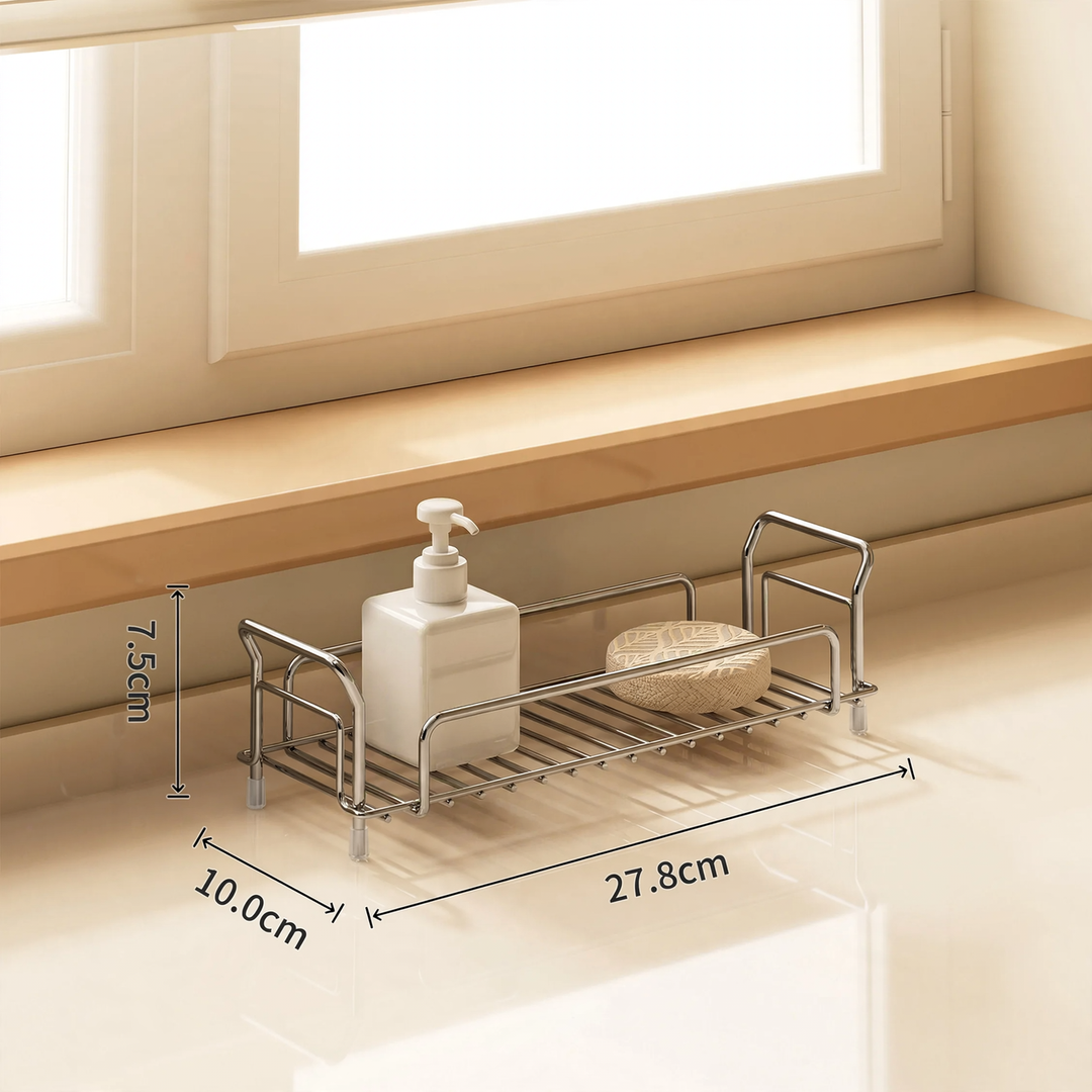 Kitchen drying rack for towels and sponges