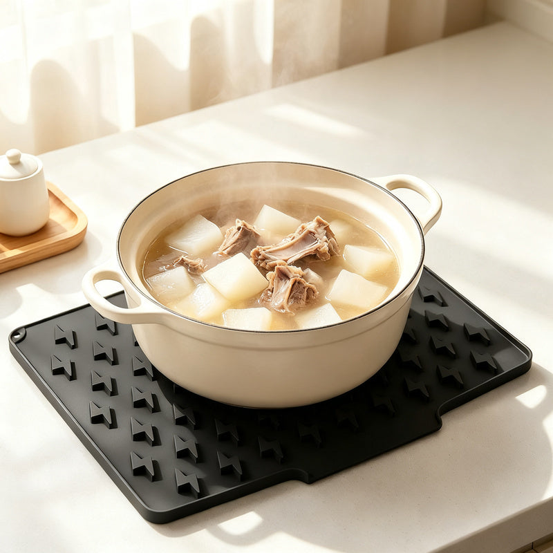 Silicone sink mat, 15 mm, non-slip