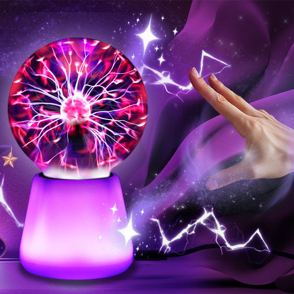 Plasma ball lamp, USB, touch sensor, 7.6×7.6×14 cm