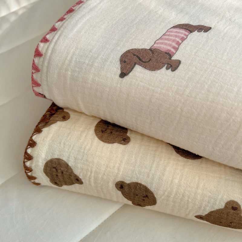Cooling blanket made of cotton, 1000–1500 g