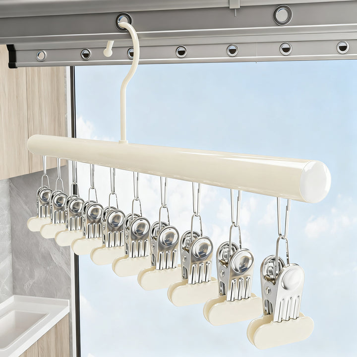 Clothespins made of stainless steel, wide version