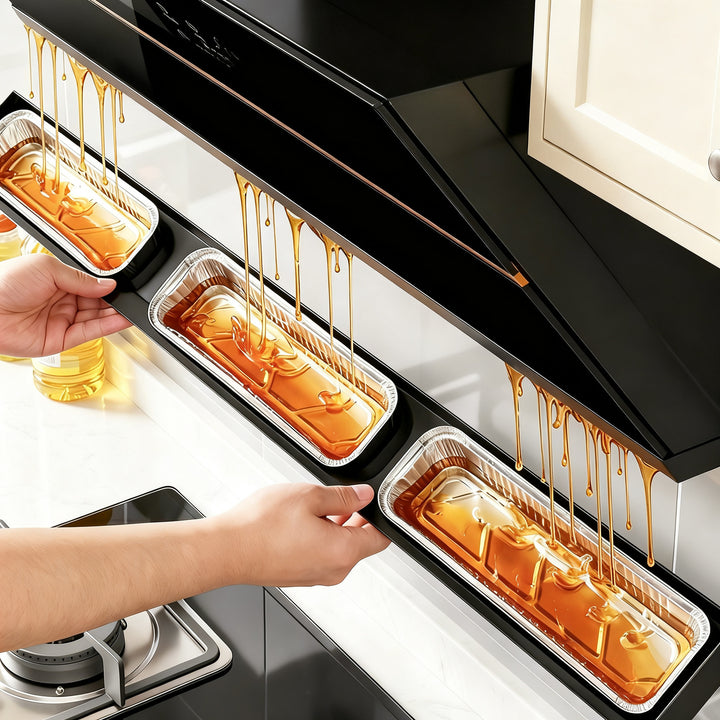 Disposable aluminum oil pan for extractor